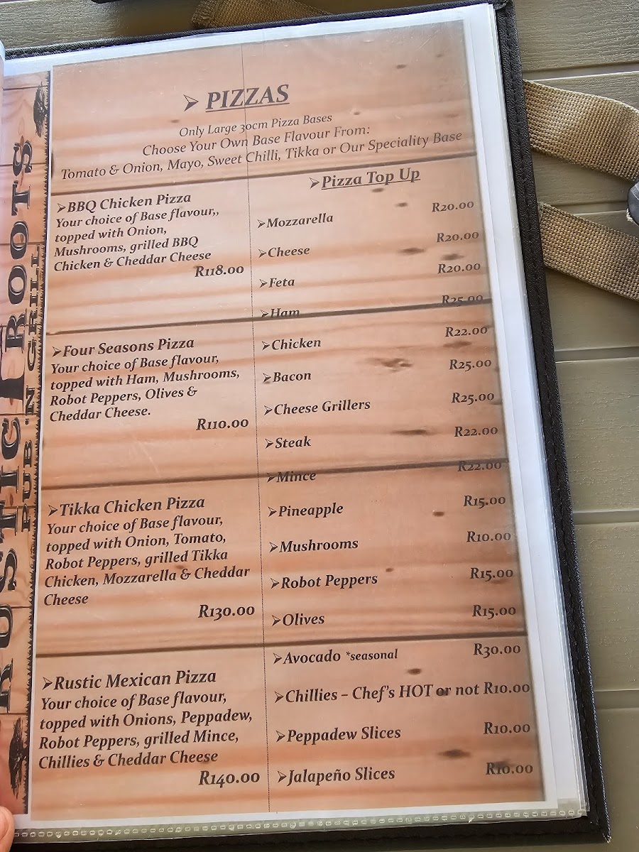 Menu Rustic Roots Family Restaurant-3